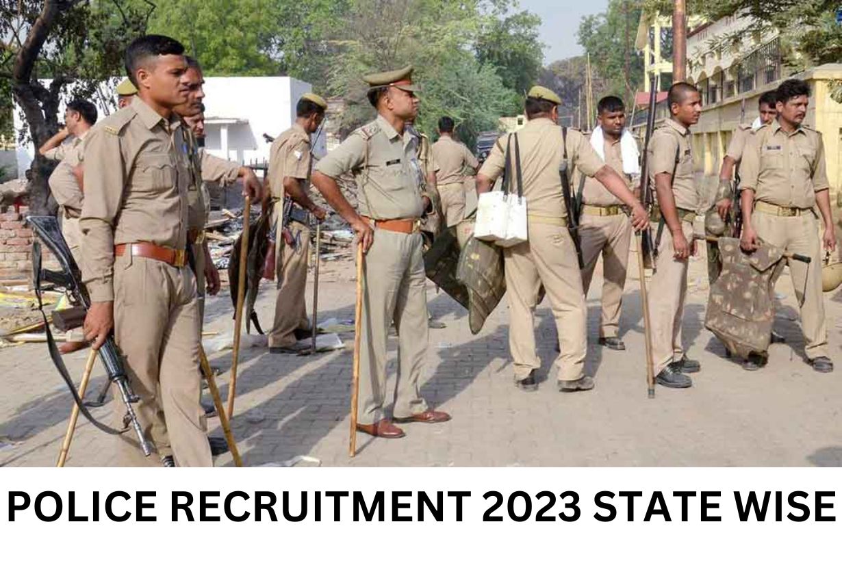 Police Recruitment 2023 State Wise