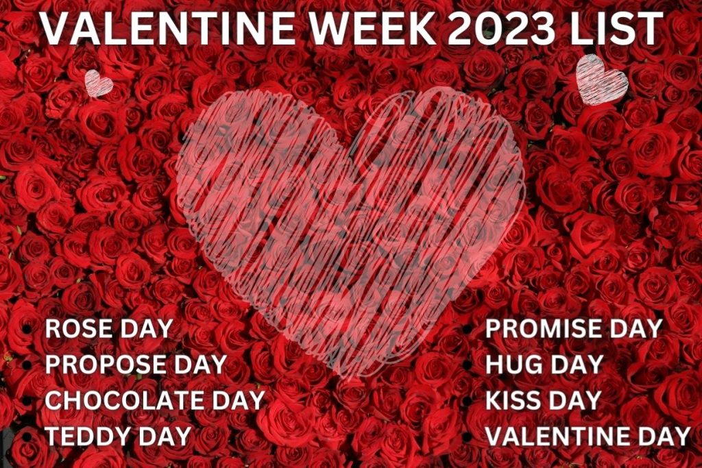Valentine Week 2023 List