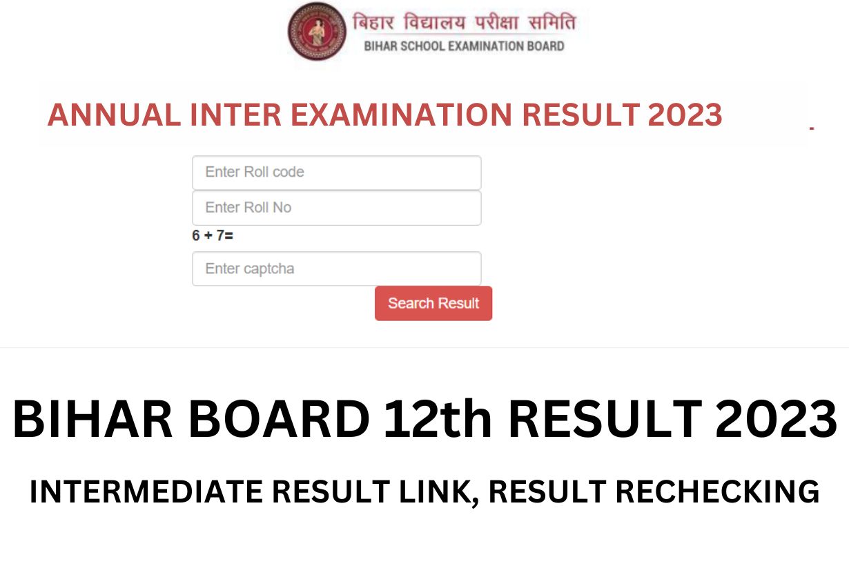 Bihar Board Intermediate Result 2023