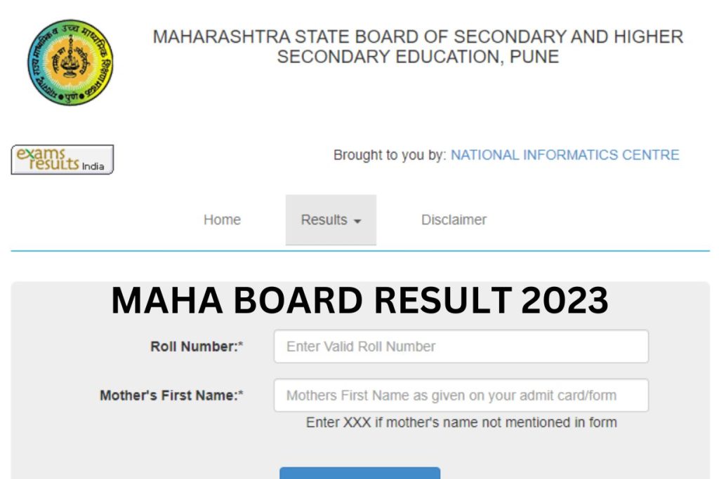 Maha Board Result 2023, SSC, HSC Results @ mahahsscboard.in